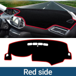 Peugeot 308 GT SW T9 II MK2 GTi 2014 jaoks- auto armatuurlaua kattematt Auto armatuurlaud p&auml;ikesevarju padja vaibakaitse Black Side gray