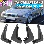 4 tk eesmisi ja tagumisi porilaudu, pritsmekaitseid, porilauad BMW 3. seeria E46 1997-2006 jaoks. Porilauad 1998 1999 2000 01 02 03 04 gray