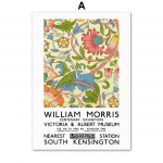 William Morris Henri Matisse Van Goghi botaanilised plakatid ja tr&uuml;kised Seinakunsti l&otilde;uendimaal elutoa dekoratiivsed pildid A4 21X30cm No Framed