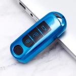 TPU auto kaugjuhtimispuldi v&otilde;tme korpuse kattepulk Mazda jaoks 2 3 5 6 BL BM GJ Atenza Axela Demio CX-3 CX3 CX-5 CX5 CX7 CX-9 CX8 v&otilde;tmeta 3 Buttons