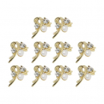 Nail Art Decor Mittelangev Dekoratiivne L&auml;ikega Planet Ripats Porgand Ring Bow Nail Arma Naiste Varustus C