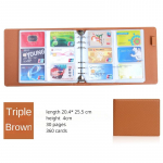 Visiitkaardihoidja, visiitkaardipakett, suure mahutavusega pangakaardiraamat, v&auml;ikekaardiraamat, krediitkaardihoidla, liikmekaartide inkassoraamat