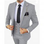 Tumerohelised bleiserikomplektid &Uuml;likonnad Ropa Hombre &Auml;ripulmapeo peigmehed Fit Smokingkost&uuml;&uuml;m Host Meeste &uuml;likond Tavaline 3 t&uuml;kki Komplektid Jope+p&uuml;ksid+vest 6XL