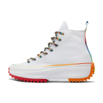 Converse Run Star Hike High Pride Unisex tossud Valge Mitmev&auml;rviline Optiline Valge 170824C 35 white