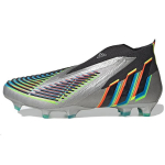 Adidas Predator Edge+ FG H&otilde;bedane Metallik Must Meeste Tennised P&otilde;himust Must Meeskonna P&auml;ikesekollane HR1560 40