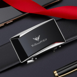 Emperor meeste nahast rihm, automaatne pandlaga &auml;ririhm Meeste puhtast veisenahast v&ouml;&ouml; meeste v&ouml;&ouml; 120cm