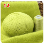 50+20g/komplekt Knitting Yarn Ball Baby K&auml;sitsi kootud ka&scaron;miirl&otilde;ng 100% Mongoolia ka&scaron;miirvillane ka&scaron;miir 12