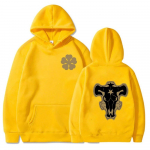 Anime Black Clover Hoodie dressipluus Naiste Unisex Mood Oversize kapuutsid Lapsed Poisid T&uuml;drukute Riietus Poiste Pullover Harajuku Sudaderas Unisex 3XL
