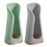 Drenaažihoidikuga hambahari Ruumis&auml;&auml;stlik seinale paigaldatav 2 tk elektriline lihtsasti ligip&auml;&auml;setav silikoonist hambaharja hoiurest roheline