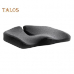 Ergonoomiline m&auml;luvahust istmepadi kontoritoolile Pehme hingav autoistme seljatoe padi puusa- ja seljavalu leevendamiseks libisemiskindlaks tumeroheline v&auml;rv