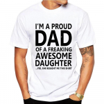 Isadep&auml;eva kingitus meeste T-s&auml;rk Super Papa Dad Naljakas T-s&auml;rk Parim koeraisa t-s&auml;rk XS valge