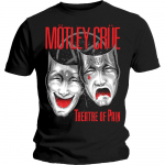 Motley Crue Theatre Of Pain Cry Black Classic Rock Metal Band Unisex T-s&auml;rk S