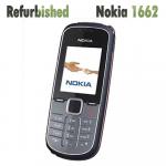 Renoveeritud Nokia 1662 GSM 900 / 1800 mobiiltelefon 1 SIM-kaardiga No charger must