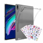 Silikoonist &uuml;mbris Lenovo Tab P12 Pro 2021 Q706F XiaoXin Pad Pro 12,6'' TB-Q706F l&auml;bipaistev l&auml;bipaistev pehme TPU tagumine tahvelarvuti kaane&uuml;mbris TB-Q706F puhas