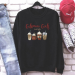Lorelai Gilmore Girl Huppar Gilmore Girls ja Kohv Huppar Stars Hollow J&otilde;ulud Kohvi &Uuml;mmarguse kaelusega Huppar J&otilde;ulupeo Top Unisex L