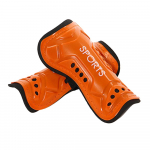 Jalgpalli p&otilde;lvekaitsmed Meeste ehituslikud kaitsevarustus Sipelgate l&ouml;&ouml;kjalgpallitarvikud jalgpalli teismelistele 190mm oranž