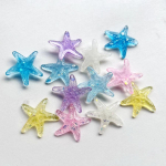 10 t&uuml;kki segatud kaunid ebakorrap&auml;rased litrid v&auml;rvilised Starfish ehted dekoratiivsed k&uuml;lalisteraamatud isetegemise juukseaksessuaarid vaik mitmev&auml;rviline