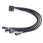 1 kuni 4 splitter IDE 4-pin arvuti CPU jahutusventilaatori adapteri kaabli muunduri juhe