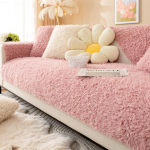 Paks pehme pl&uuml;&uuml;s nurgadiivanimati kate Nordic &uuml;hev&auml;rviline kombineeritud diivanir&auml;tikukatted libisemiskindlad diivani kate elutuppa 1pc 45x45 pillowcase