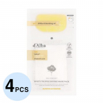 d'Alba valge tr&uuml;hvli topeltv&auml;rske maskipakett toitmiseks ja niisutamiseks 32,5 g (5 Valikud) 4PCS