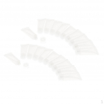 20pcs 10 ml Travel Bottles for , Conditioner, Plastic Squeezable