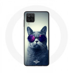 Samsung Galaxy A12 Case Cat Prillide stiil