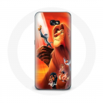 &Uuml;mbris Samsung Galaxy A3 2017 The Lion King Simba ja Mufasa jaoks