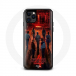&Uuml;mbris telefonile Iphone 11 Pro Max Stranger Things, plakatimeeskondade f&auml;nnikunsti 4. hooaeg