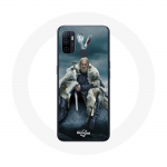 &Uuml;mbris Oppo A53 Vikings Series 6. hooaja jaoks Ragnar Lothbroki logo V M&otilde;&otilde;k hall udu taust