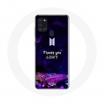 Coque pour Samsung Galaxy A21S Bangtan Sonyeondan Concert BTS Army Bomb Lightstick