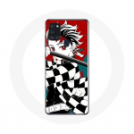 Coque pour Samsung Galaxy A21S Tanjiro Demon Slayer Kimetsu no Yaiba Anime