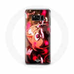 Coque pour Samsung Galaxy S8 Tanjiro Demon Slayer Kimetsu no Yaiba en col&egrave;re