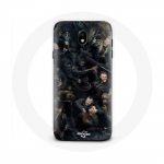 &Uuml;mbris Samsung Galaxy J3 2017 Vikings Teaser 6. hooaja plakati tegelased Art