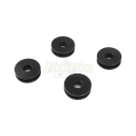 4 pcs Black Windshield Mounting Bushing Grommets Motorbike Accessories For Harley Touring FLHR FLSTC must