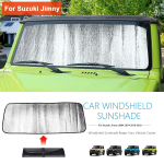 Auto esiakna p&auml;ikesevari UV-kaitsevarju p&auml;ikesekaitse tuuleklaasi visiiri kate Suzuki Jimny JB64 JB74 JB64W JB74W + gray
