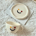 Creative Smiley Cup keraamiline kruus Piimatee Kohvitass Mark Cup Unikaalsed kingitused 1 piece