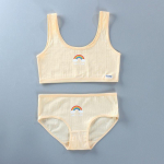 Teismeliste r&otilde;ivakomplektid T&uuml;drukutele Sport Aluspesu Treeningrinnahoidjad Alusp&uuml;ksid Komplektid 8-14a one size must