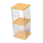 Akr&uuml;&uuml;list vitriin, l&auml;bipaistev karp, t&ouml;&ouml;pinna kuubik kogumisesemete jaoks, m&auml;rulifiguurid, miniatuursed 1 Layer S