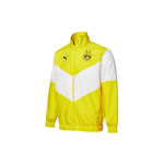 Puma BVB Dortmundi logo spordituulejope seisev krae meesterahva jope kollane 764295-01 M