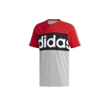 Adidas Essential Colorblock T-s&auml;rk Meeste Topid Punane Must Hall FL0294 S red