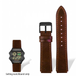 Retro ehtsast nahast kellarihm Casio A158W A168 / F91w / AE-1200WHD/A158/A159/A169/AE1200 vintage kellarihm jaoks 18mm