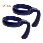 2 tk trumli k&auml;epideme kinnitus Ergonoomilise k&auml;epidemega libisemisvastased autotopsihoidjad BPA-vabad reisikruusi k&auml;epidemed 20/32 untsi trumlitopsi tarvikute jaoks 20oz hall