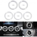 UHONSN 15 t&uuml;kki Mercedes Benz Aksessuaarid L&auml;ikiv eesmine Ventilatsioon Seisukord Kaane Dekoratsioon Daami Interj&ouml;&ouml;r Armas Kleebise Kleebis Tsingi Sulam H&otilde;bedane Rear exhaust air outlet c