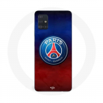 Coque Maniacase pour Samsung Galaxy A51 5g PSG Logo color&eacute;