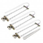 3 tk AntiSkid Mud Ice Snow Rehvi kett Talverehvi turvav&ouml;&ouml; veoauto maasturile S M