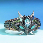 M&auml;ng Genshin Impact Xiao Cosplay Ring Bane of All Evil Yaksha mask Unisex Disain S&otilde;rmused Aksessuaarid Ehted Kingitused 9