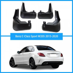 Car fender for Mercedes Benz C Class W204 W205 2007- Fender Mud Guard Flaps Mudguards Mud flap AUTO Accessories W205 2015-2020
