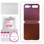 Samsung Galaxy Z Flip 5G-ga &uuml;hilduv apgo naha kleebiskile fooliumvin&uuml;&uuml;l (esimene mudel 5G), kriimustuskindel, lihtne paigaldada - S&uuml;sinik