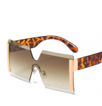 Mood Suured ruudukujulised &auml;&auml;risteta p&auml;ikeseprillid Naiste Disainer Lamedad suured p&auml;ikeseprillid Naistele &Uuml;hes t&uuml;kis reisimine Gafa de sol