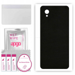 apgo Protective Skin Sticker for the back compatible with Alcatel 1, Wrap Film, Foil, Vinyl - Pattern Matrix